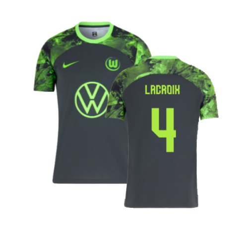 2023-2024 Wolfsburg Away Shirt (Lacroix 4)