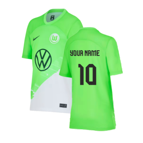 2023-2024 Wolfsburg Home Shirt (Kids) (Your Name)