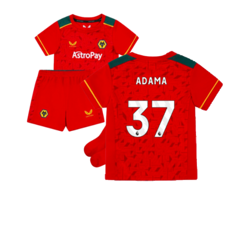 2023-2024 Wolves Away Mini Kit (ADAMA 37)