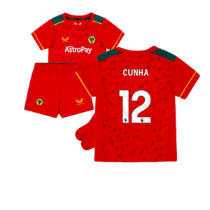 2023-2024 Wolves Away Mini Kit (CUNHA 12)