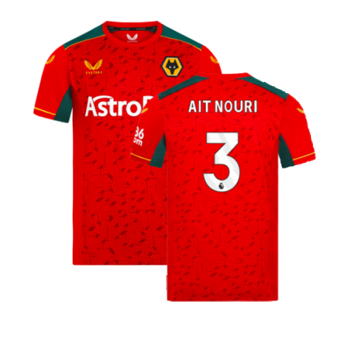 2023-2024 Wolves Away Shirt (AIT NOURI 3)