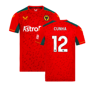 2023-2024 Wolves Away Shirt (CUNHA 12)