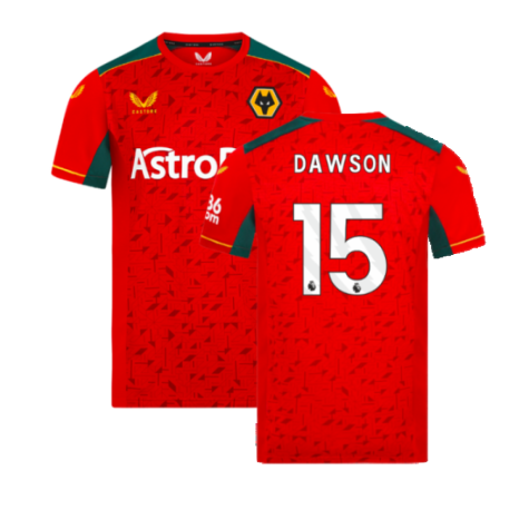 2023-2024 Wolves Away Shirt (DAWSON 15)