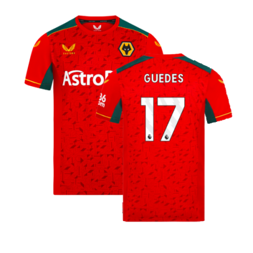 2023-2024 Wolves Away Shirt (GUEDES 17)