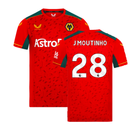 2023-2024 Wolves Away Shirt (J MOUTINHO 28)