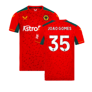 2023-2024 Wolves Away Shirt (JOAO GOMES 35)