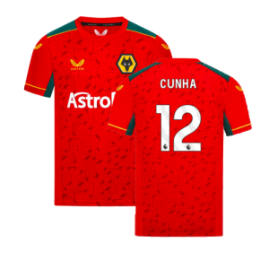 2023-2024 Wolves Away Shirt - Kids (CUNHA 12)