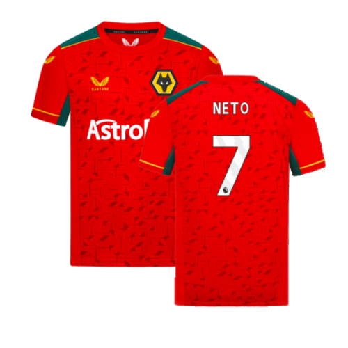 2023-2024 Wolves Away Shirt - Kids (NETO 7)