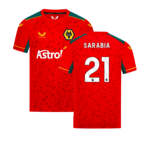 2023-2024 Wolves Away Shirt - Kids (SARABIA 21)