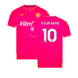 2023-2024 Wolves Home Goalkeeper Shirt (Pink)