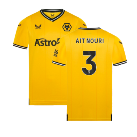 2023-2024 Wolves Home Shirt (AIT NOURI 3)