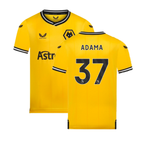 2023-2024 Wolves Home Shirt (Kids) (ADAMA 37)