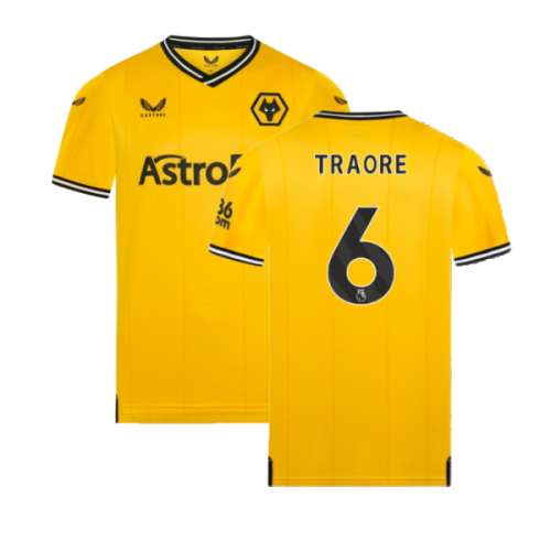 2023-2024 Wolves Home Shirt (TRAORE 6)