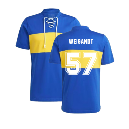 2023 Boca Juniors History Jersey (Weigandt 57)