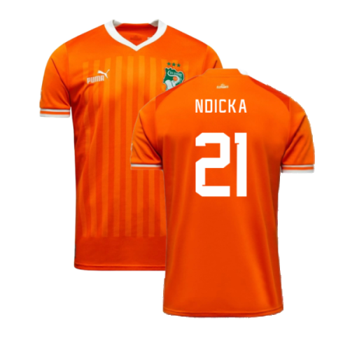 2023 Ivory Coast Home AFCON Winner Shirt (Ndicka 21)