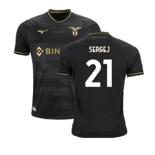 2023 Lazio Coppa Italia Anniversary Shirt (Sergej 21)