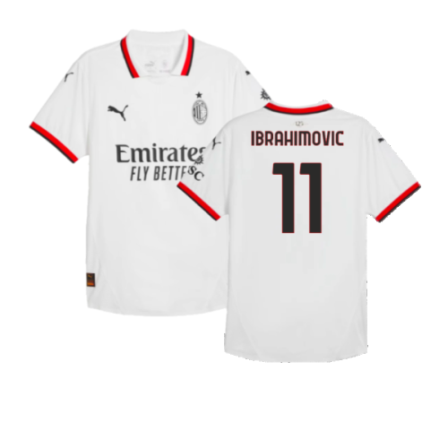 2024-2025 AC Milan Away Authentic Shirt (Ibrahimovic 11)