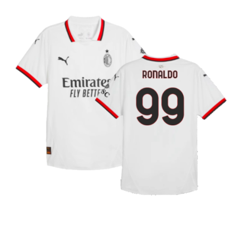 2024-2025 AC Milan Away Authentic Shirt (Ronaldo 99)