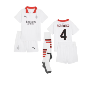 2024-2025 AC Milan Away Mini Kit (Bennacer 4)