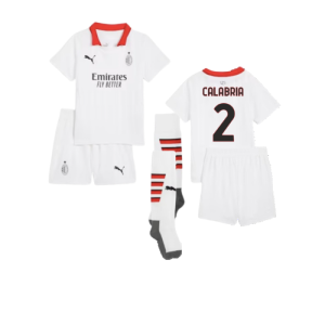 2024-2025 AC Milan Away Mini Kit (Calabria 2)