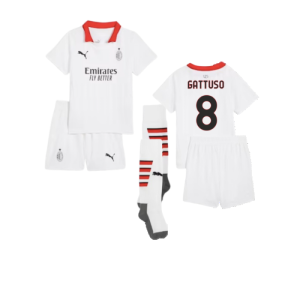 2024-2025 AC Milan Away Mini Kit (Gattuso 8)