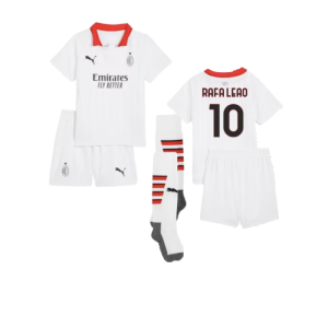 2024-2025 AC Milan Away Mini Kit (Rafa Leao 10)