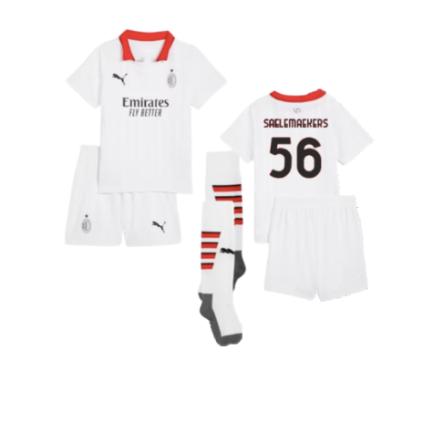 2024-2025 AC Milan Away Mini Kit (Saelemaekers 56)