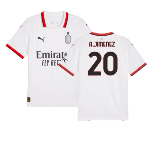 2024-2025 AC Milan Away Shirt (A.Jimenez 20)