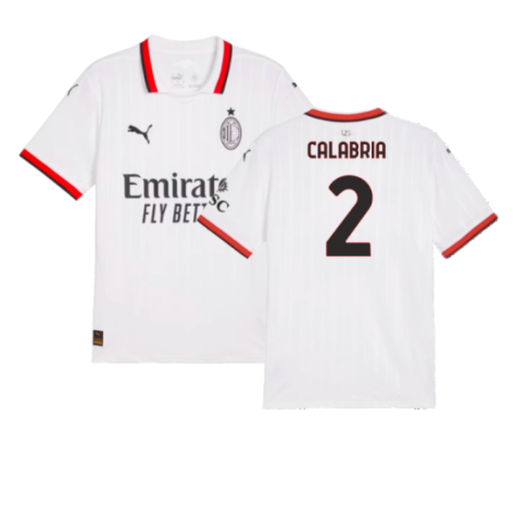 2024-2025 AC Milan Away Shirt (Calabria 2)