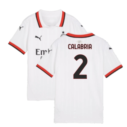 2024-2025 AC Milan Away Shirt (Kids) (Calabria 2)