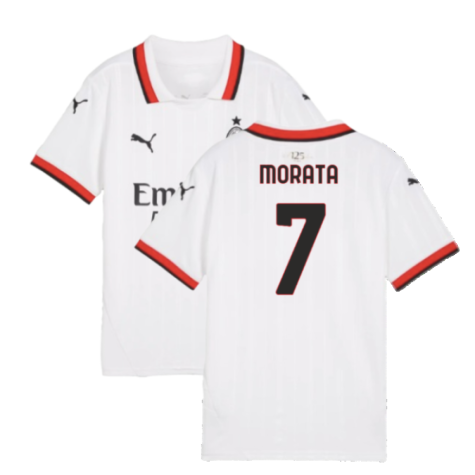 2024-2025 AC Milan Away Shirt (Kids) (Morata 7)