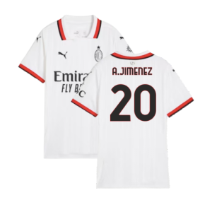 2024-2025 AC Milan Away Shirt (Womens) (A.Jimenez 20)