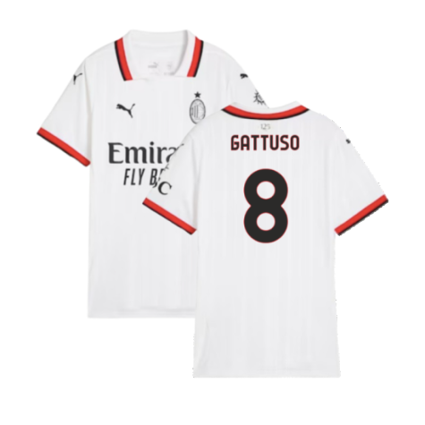 2024-2025 AC Milan Away Shirt (Womens) (Gattuso 8)