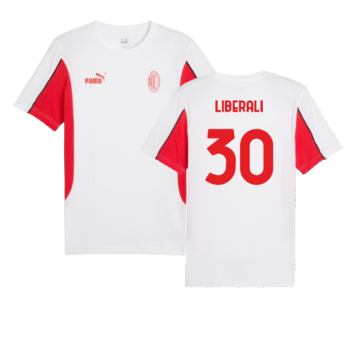2024-2025 AC Milan FtblArchive Tee (White) (Liberali 30)