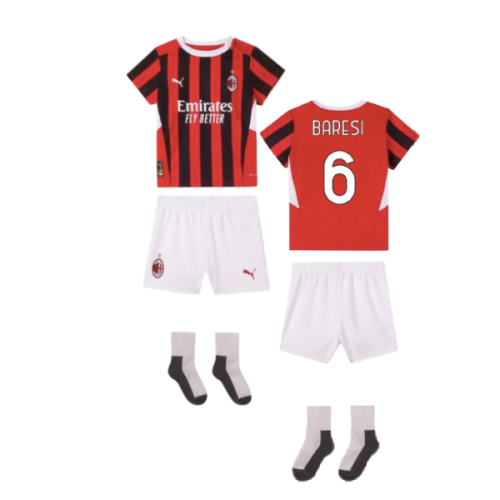 2024-2025 AC Milan Home Baby Kit (Baresi 6)