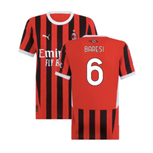 2024-2025 AC Milan Home Shirt (Womens) (Baresi 6)