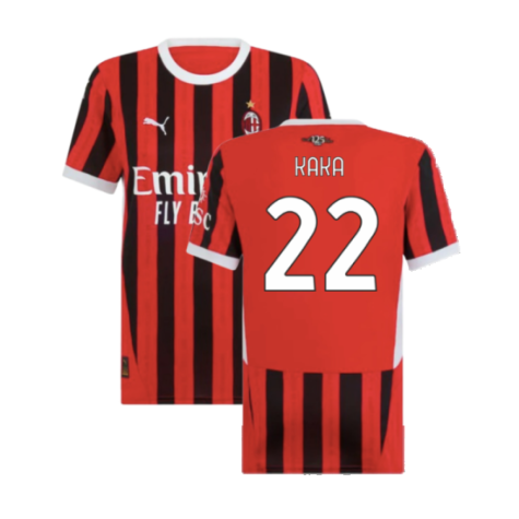 2024-2025 AC Milan Home Shirt (Womens) (Kaka 22)