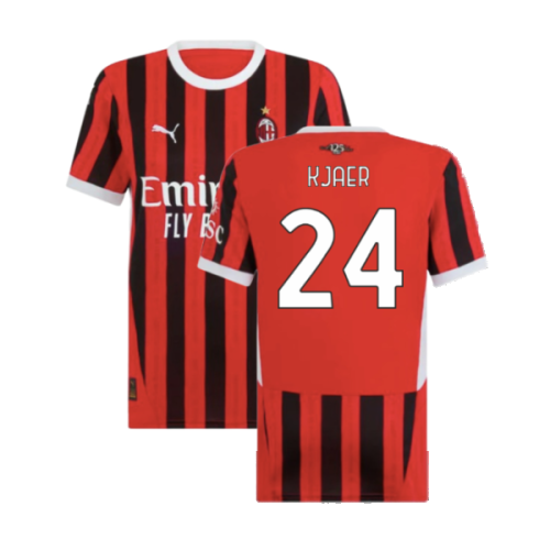 2024-2025 AC Milan Home Shirt (Womens) (Kjaer 24)