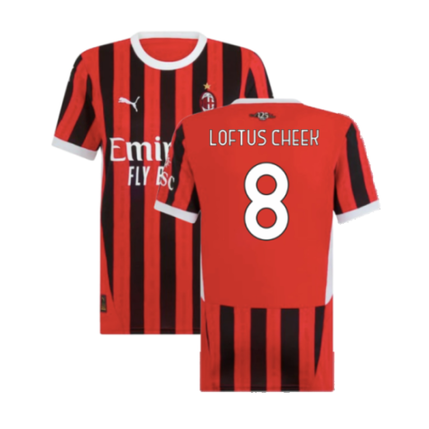 2024-2025 AC Milan Home Shirt (Womens) (Loftus Cheek 8)