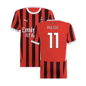 2024-2025 AC Milan Home Shirt (Womens) (Pulisic 11)