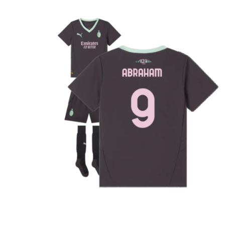 2024-2025 AC Milan Third Mini Kit (Abraham 9)