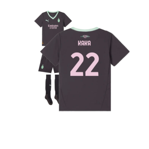 2024-2025 AC Milan Third Mini Kit (Kaka 22)