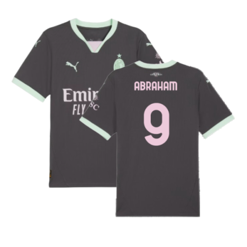 2024-2025 AC Milan Third Shirt (Abraham 9)