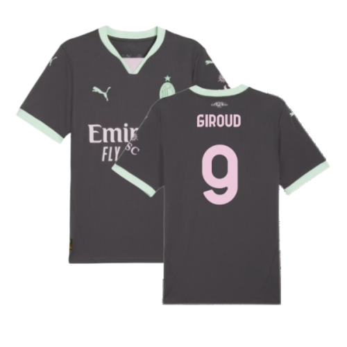 2024-2025 AC Milan Third Shirt (Giroud 9)