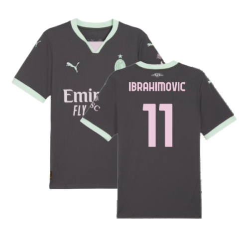 2024-2025 AC Milan Third Shirt (Ibrahimovic 11)