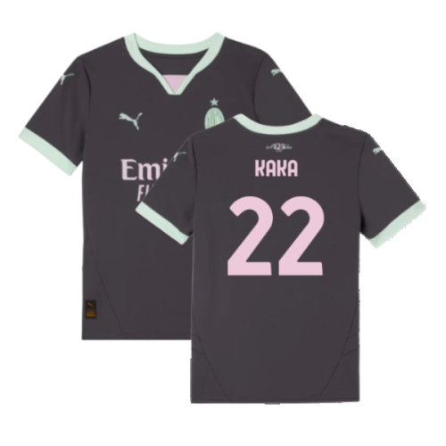 2024-2025 AC Milan Third Shirt (Kids) (Kaka 22)