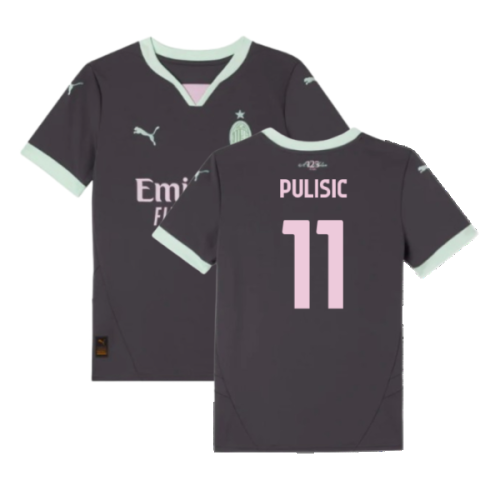 2024-2025 AC Milan Third Shirt (Kids) (Pulisic 11)