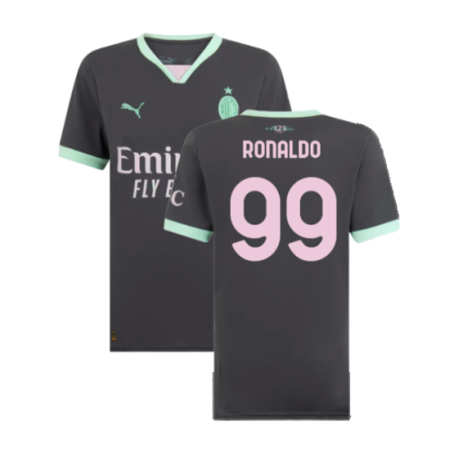 2024-2025 AC Milan Third Shirt (Womens) (Ronaldo 99)