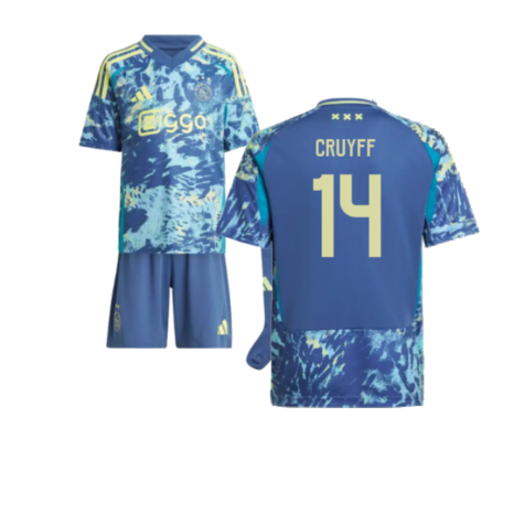 2024-2025 Ajax Away Mini Kit (Cruyff 14)