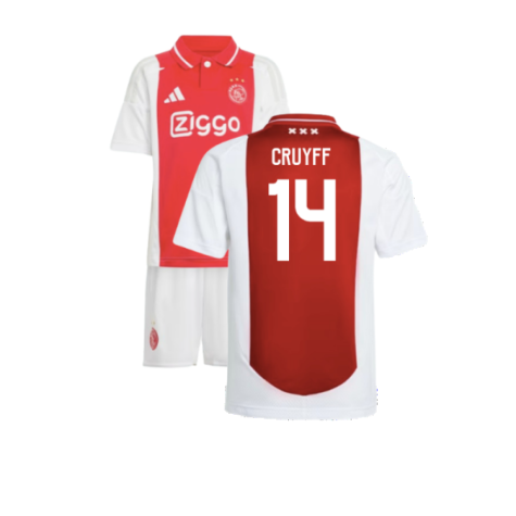 2024-2025 Ajax Home Mini Kit (Cruyff 14)